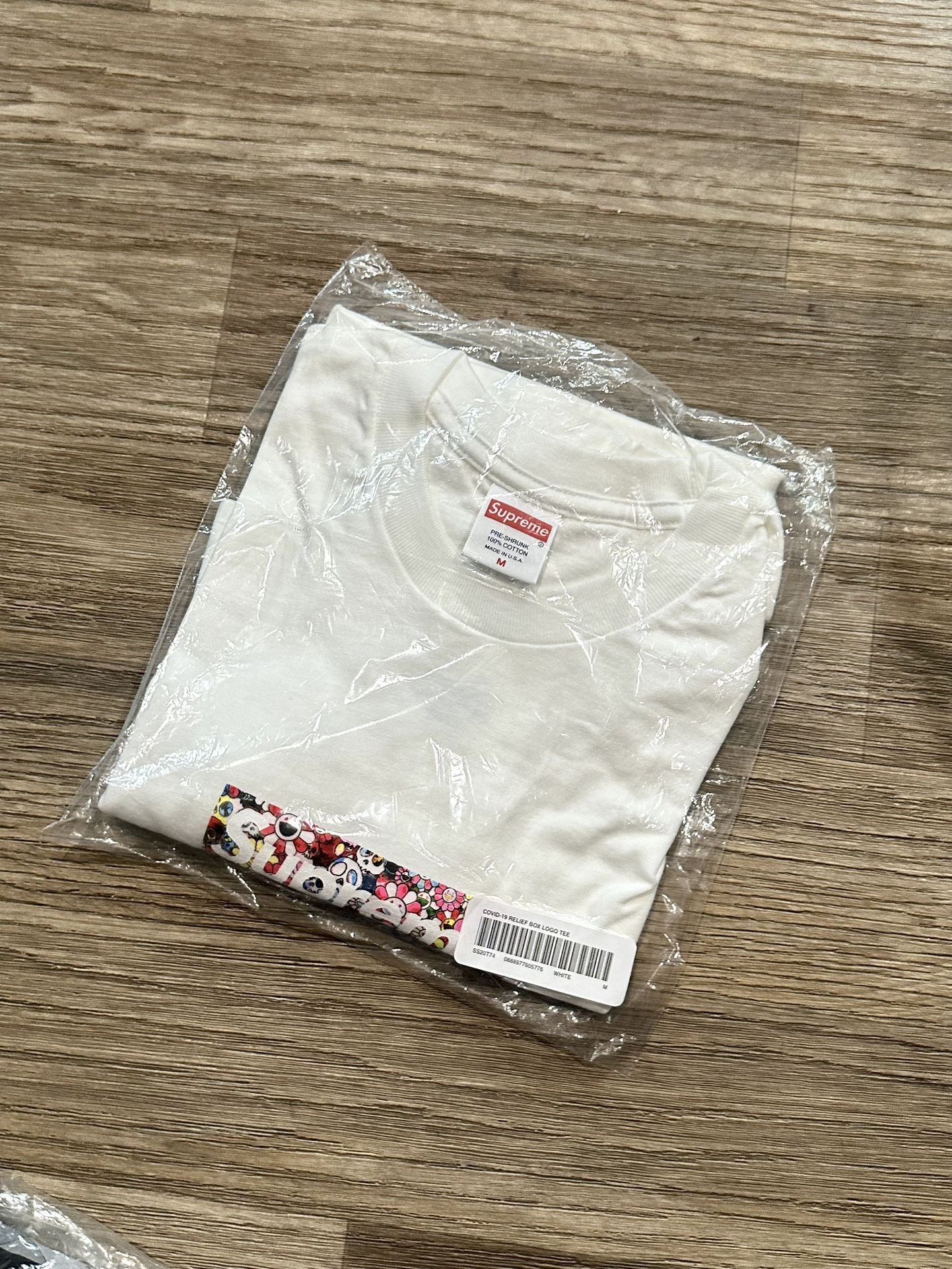 Brand New! Brand New! Supreme x Takashi Murakami Relief Box Logo Tee