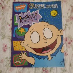 Vintage Unused Rugrats Coloring Book 1997