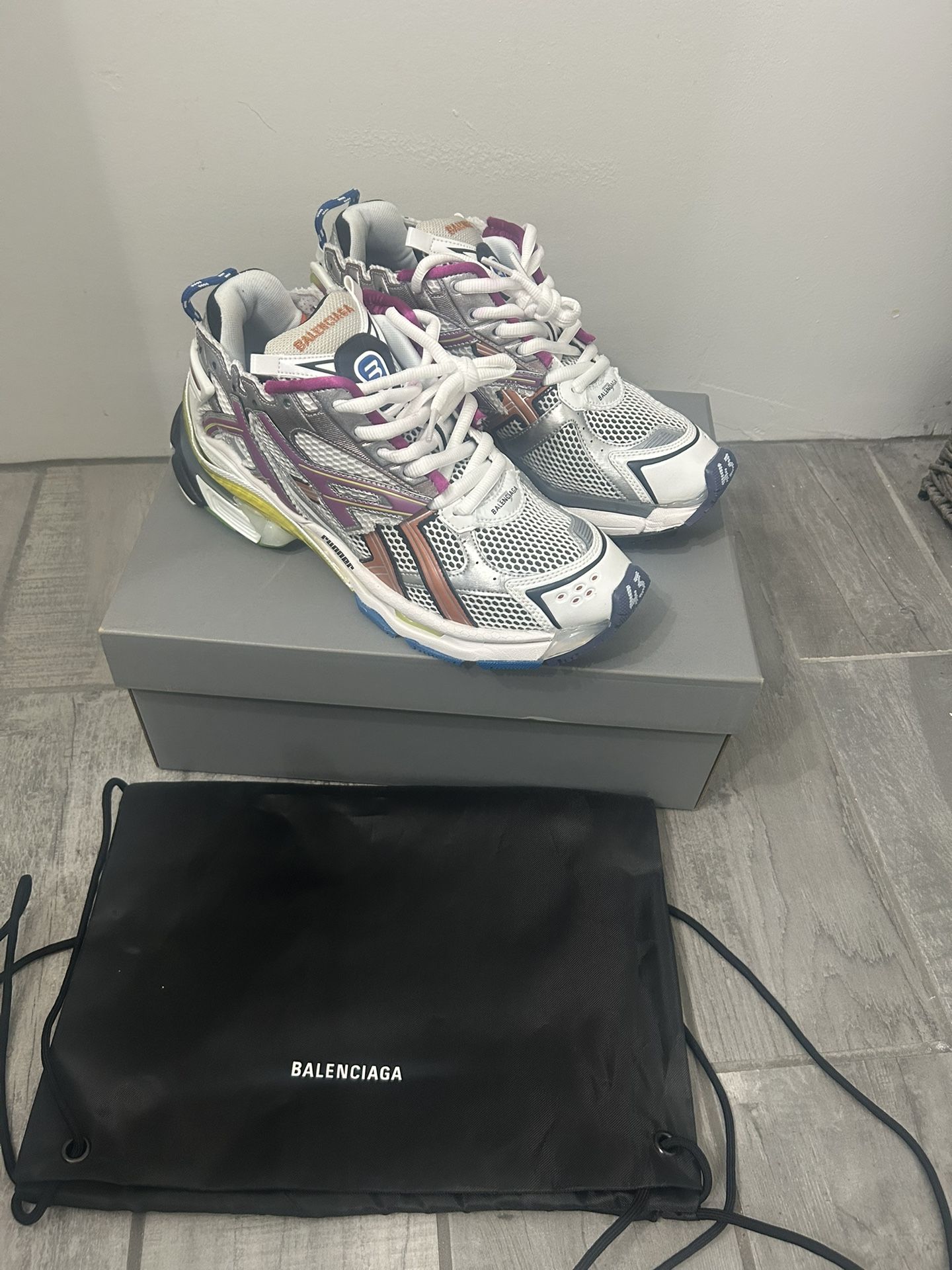 Balenciaga Multi-Color Runners Size EU 43 US 10