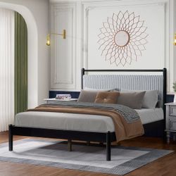 Queen Size Solid Wood Bed Frame 