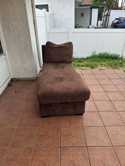 Lounger with storage