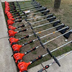 ECHO
21.2cc Gas 2-Stroke Straight Shaft String Trimmer $220 each 220 cada uno