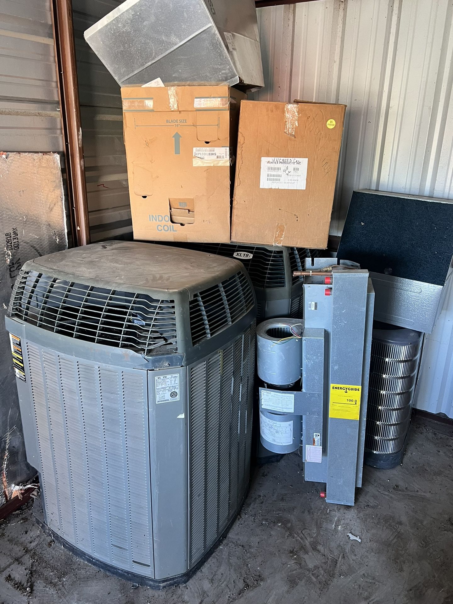 Used Residential A/C Condenser and Furnaces