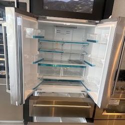 ZLINE 36 in. 22.5 Cu. Ft. Stainless Steel Counter Depth French Door Refrigerator