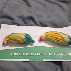 Corn Salt And Pepper Shakers