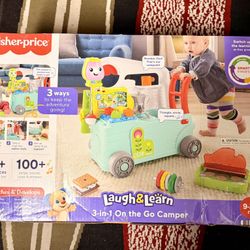 Fisher-Price Laugh & Learn 3-in-1 On-the-Go Camper