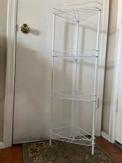 Shower corner shelf