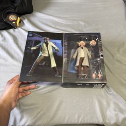 NECA Back to the Future 35th Anniversary Ultimate Doc Brown Action Figure