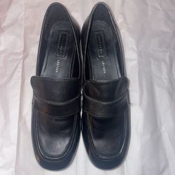 Top Shop Leather Loafer