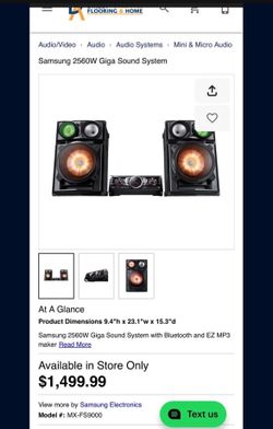 Samsung Giga Beat Speakers 