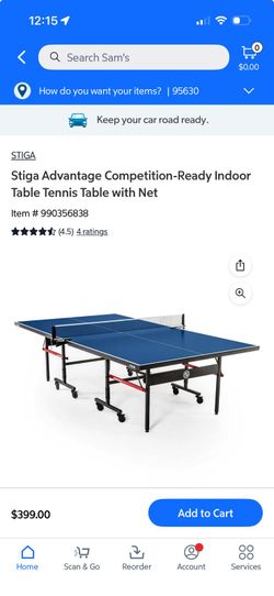 (NEW) STIGA Advantage indoor table tennis table