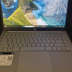 HP 14” Gray laptop