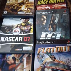 6 PK  PS2 GAMES