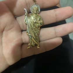 San Judas 14k gold