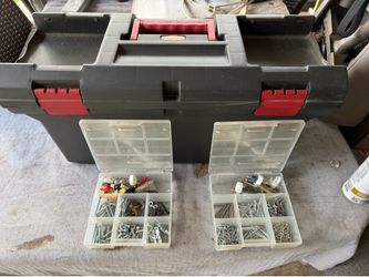 🧰  Rubbermaid 24” Tool Box w/ Tray & Grab ’N Go Storage 🧰