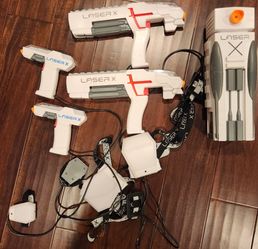 Laser X Laser Tag Set with Blasters and Receivers