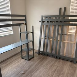 Twin size single bed frame