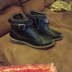 Size 11M  Brand New  DAY FIVE Black Boots For Men