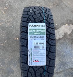 LT245/75R16 Kumho Road Venture AT52