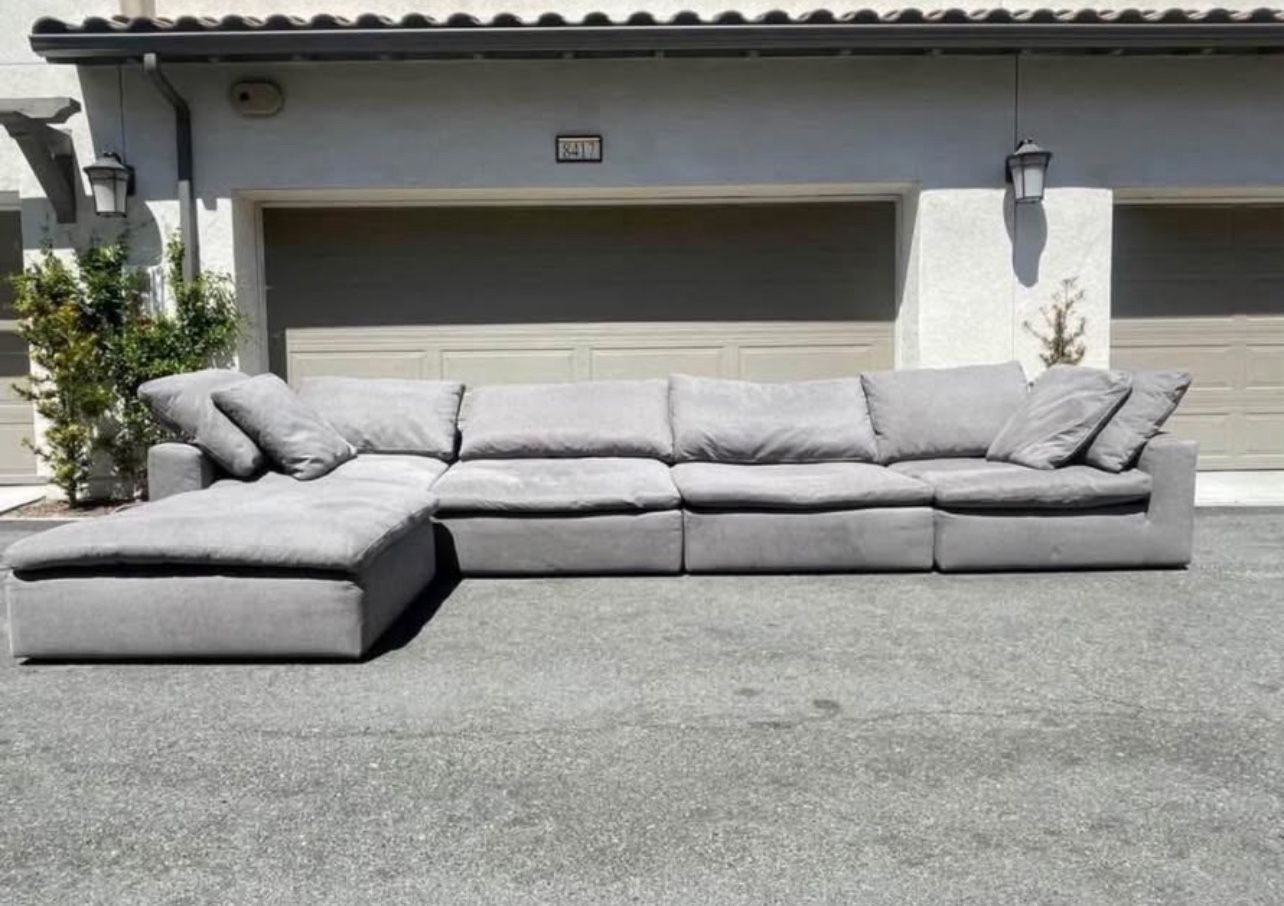 5pcs Cloud Couch Dupe Modular Sectional Sofa In Excellent Condition - FREE DELIVERY 🚛