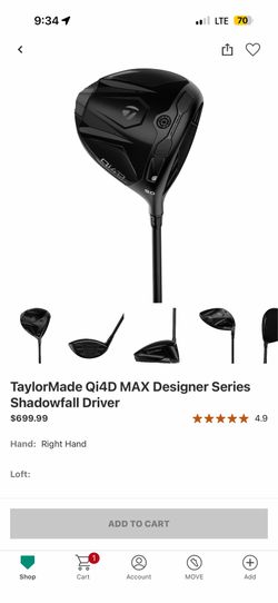 QI4D Max driver 10.5 loft