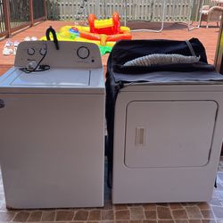 White Washer And Dryer Set