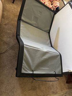 Twin size adjustable bed