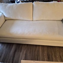 Crate & barrel Axis 88 Bench Sofa 