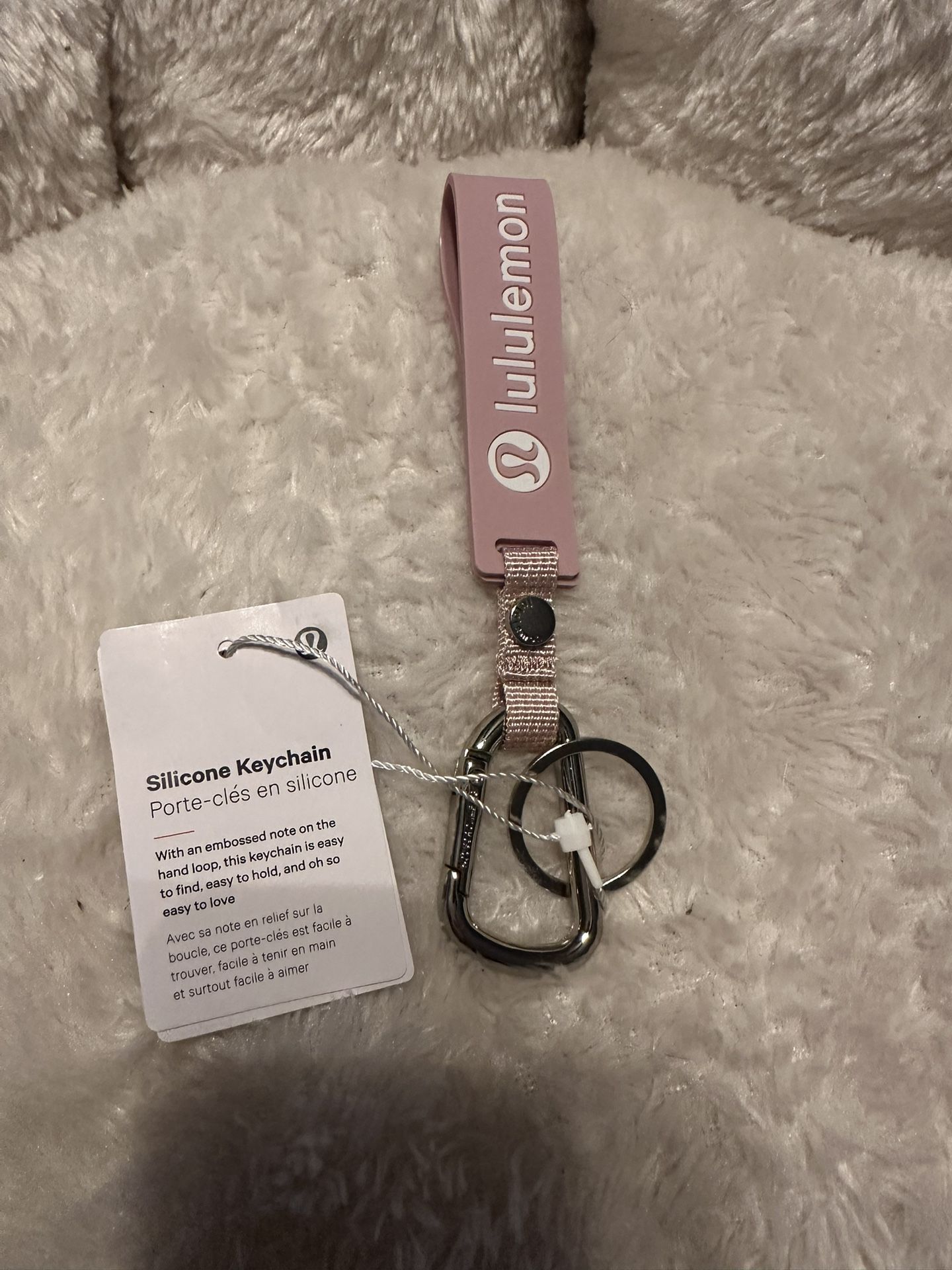 Lululemon Keychain Silicone