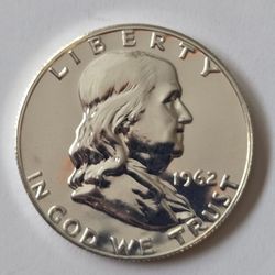 1962 Franklin Half  Proof