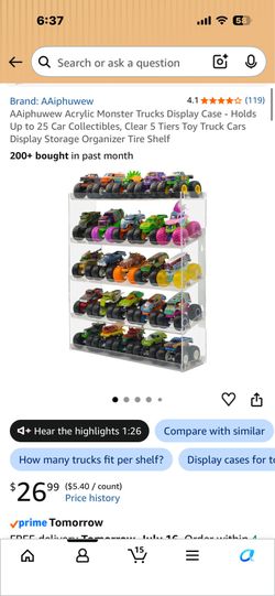 Monster truck holder