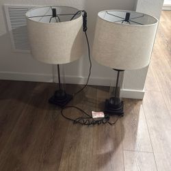 Pair of Lamps 
