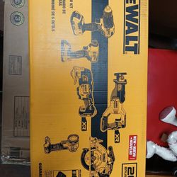 Dewalt 6 PC 20v New In Box Located at 2725 Hudson Dr Cuyahoga Falls hours Wednesdays from 10am till 7pm NOW Fridays 1pm to 5pm  Saturdays 1to5pm. If y