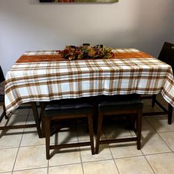 Wood Dining Set 