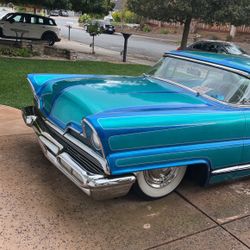 1956 Lincoln Custom Chopped Flake Paint 