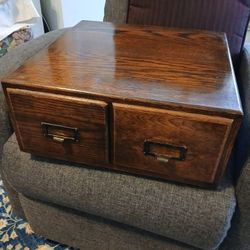 File Cabinet, Vintage 