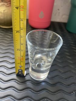 Like new! 3” Clear Shot Glasses $.25 Each