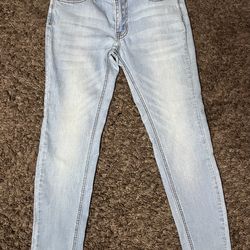Light Blue Denim Encore Jeans Women Size 7