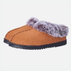 Size 7/8 Womens Fuzzy Memory Foam Slippers Boots Cozy Faux Fur House Shoes Indoor Outdoor Rubber Sole Anti-Skid

Size 7/8