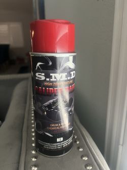 High temp caliper paint red