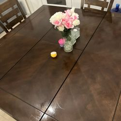 Wooden Table Used In Good Condition 