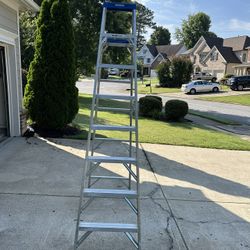 8 Foot Werner Aluminum Ladder