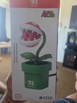 Mario camera plant wii u nintendo