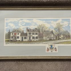 Taylorsville - James Redding Framed Numbered Lithograph