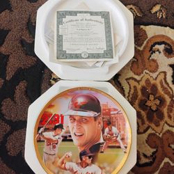 Collectible Baseball Plate