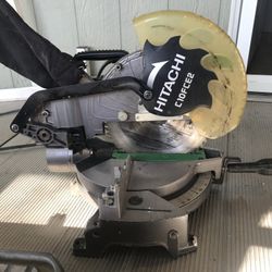 Hitachi  miter saw