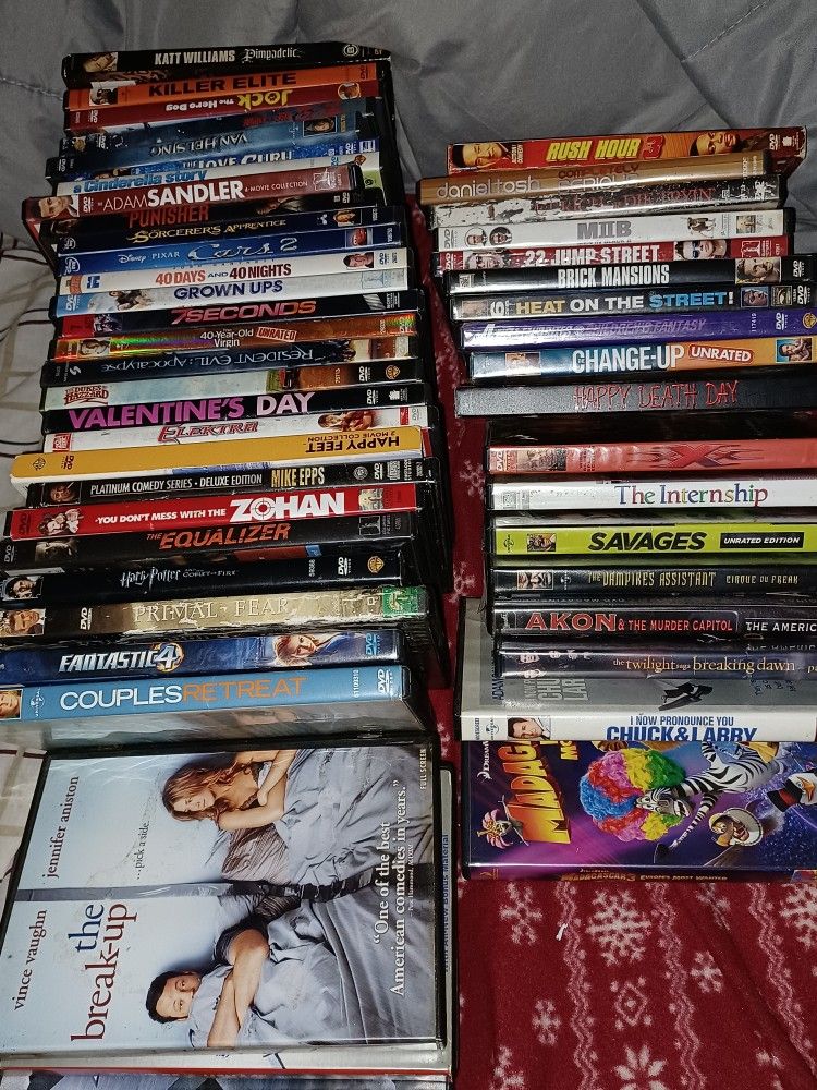 50 Dvds 50cents A pop
