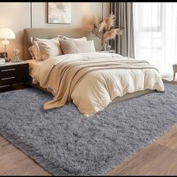Luxurious Fluffy Shag Rug Ultra Soft,Plush,Fuzzy Durable Modern Home Decor 6x9ft New