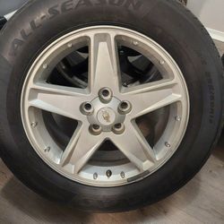 Rims With Tires. Set Of 4!