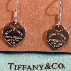 Tiffany Heart Earrings 